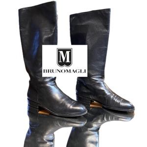 BRUNO MAGLI | Womens Equestrian Riding Boot | Knee High Leather BOOTS 7 like New